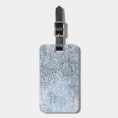  Iers Zee Map Liverpool England Regio Bagagelabel (Voorkant verticaal)