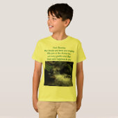 Iers zegen kinder shirt (Voorkant volledig)