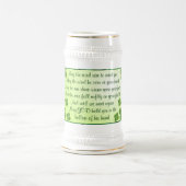 Iers zegen stein bierpul (Center)