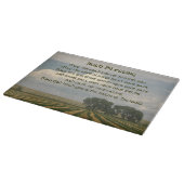 Iers zegenend boerenlandschap snijplank (Hoek)