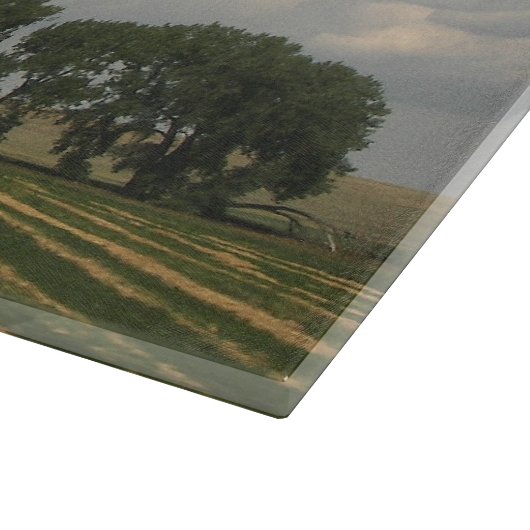 Iers zegenend boerenlandschap snijplank (Hoek)