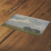 Iers zegenend boerenlandschap snijplank