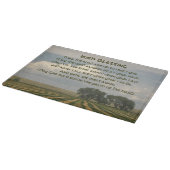 Iers zegenend boerenlandschap snijplank (Hoek)