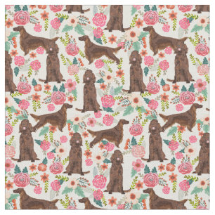 Iers zetter  florals crème stof