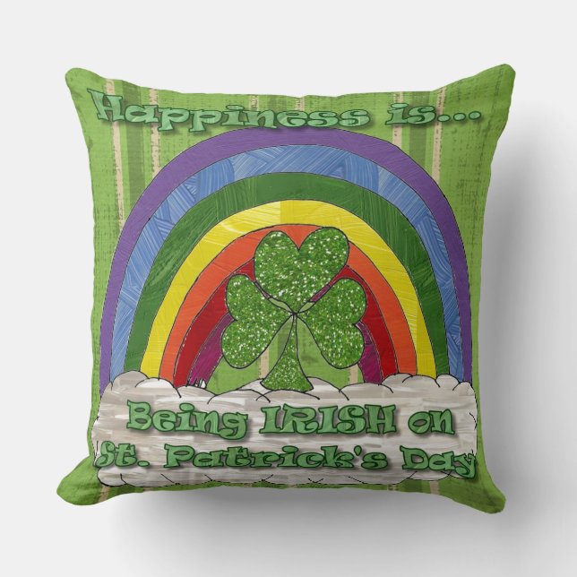 Iers zijn op St. Patrick's Day Kussen (Voorkant)