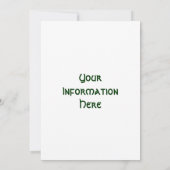 Iers zwaard en Knotwork Kaart (Achterkant)
