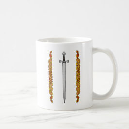 Iers zwaard en Knotwork Koffiemok