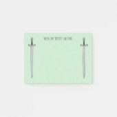 Iers zwaard post-it® notes (Voorkant)
