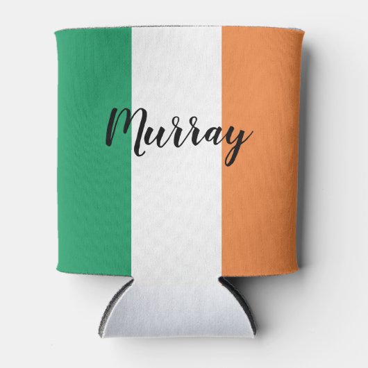 Ierse achternaam Custom Blikjeskoeler (Voorkant)