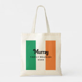 Ierse achternaam Custom Tote Bag (Achterkant)