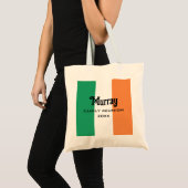 Ierse Achternaam Naam op maat Tote Bag (Voorkant (product))