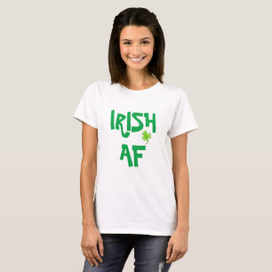 Ierse AF Green Shamrock-dames T-shirt