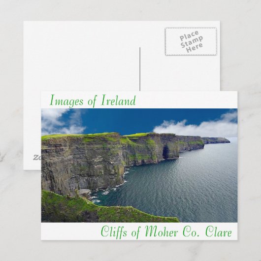 Ierse Afbeeldingen voor briefkaart (Voorkant / Achterkant)