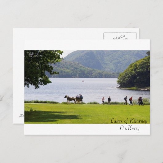 Ierse Afbeeldingen voor briefkaart (Voorkant / Achterkant)