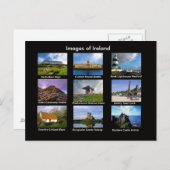 Ierse Afbeeldingen voor briefkaart (Voorkant / Achterkant)