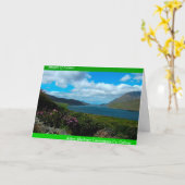 Ierse Afbeeldingen voor Iers wenskaart Kaart (Gele Bloem)