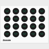 Ierse afscheid expert grappige St. Patrick's dag _ Ronde Sticker (Vel)