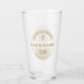 Ierse Amerikaanse familienaam Glas (Achterkant)