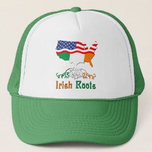 Ierse Amerikaanse Roots Hoed Trucker Pet