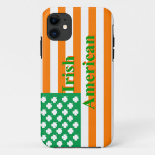Ierse Amerikaanse vlag Case-Mate iPhone Case