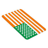 Ierse Amerikaanse vlag Magneet (Rechterzijde)