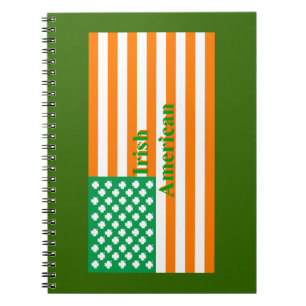 Ierse Amerikaanse vlag Notitieboek