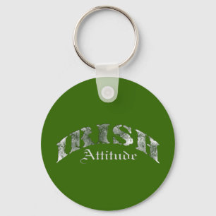 Ierse Attitude Distress Sleutelhanger