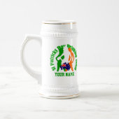 Ierse Australische meisjes St Patrick's day Bierpul (Links)
