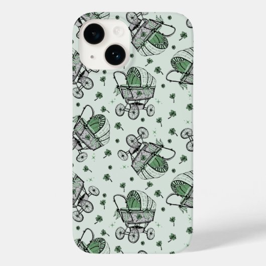 Ierse  Baby koets moeder te zijn Case-Mate iPhone Case (Achterkant)