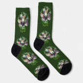 Ierse barmeisje St. Patrick's Day Sokken (Rechts)