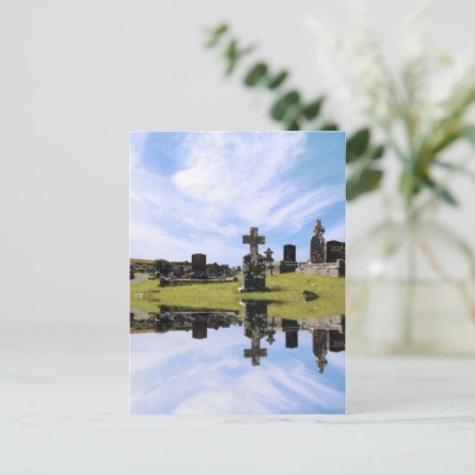 ierse begraafplaats briefkaart (Staand voorkant)