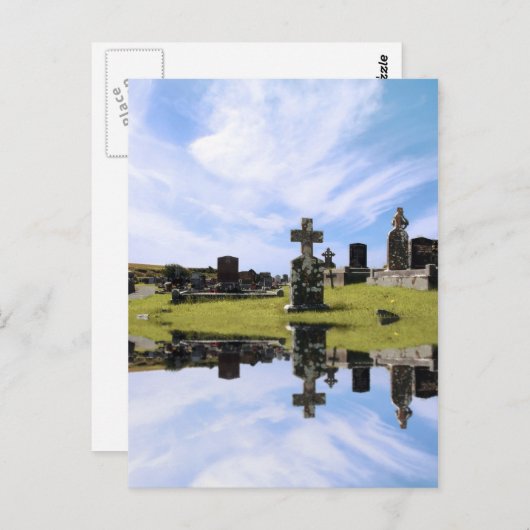 ierse begraafplaats briefkaart (Voorkant / Achterkant)