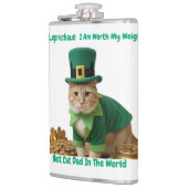Ierse Beste Kattenvader ter Wereld Heupfles (Links)