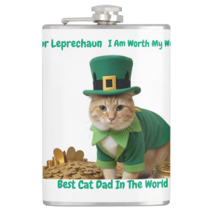 Ierse Beste Kattenvader ter Wereld Heupfles