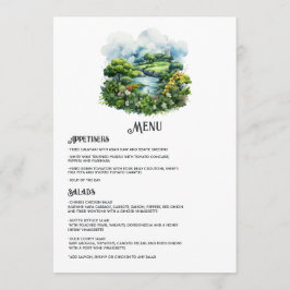 Ierse Bestemming Huwelijk Menu