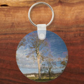 Ierse Beukenbomen Sleutelhanger (Voorkant)