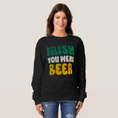 Ierse bierwensen voor St. Patrick's Day Trui (Voorkant volledig)