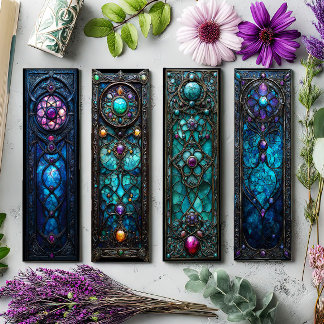 ierse Bladwijzer, keltisch Glas in lood Bladwijzer