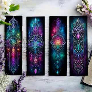 ierse Bladwijzer, keltisch Glas in lood Bladwijzer