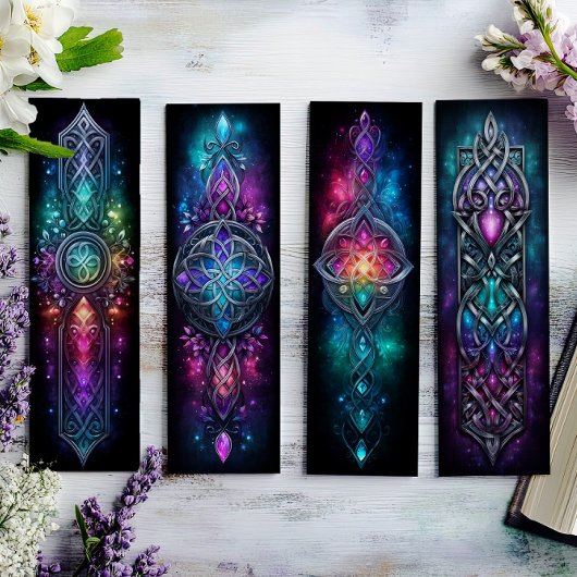 ierse Bladwijzer, keltisch Glas in lood Bladwijzer