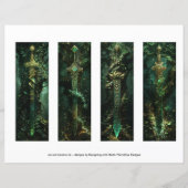 Ierse Bladwijzer, Keltische Zwaarden Bladwijzer s1 (Achterkant)