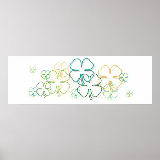 ierse blauwvis poster (Voorkant)