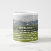 Ierse Blessing Green Valley Landschap Grote Koffiekop (Voorkant)