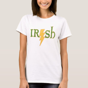 Ierse bliksemschicht t-shirt