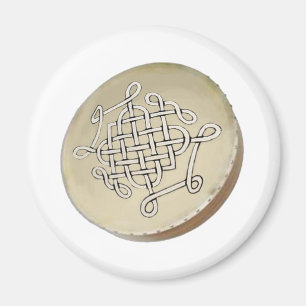 Ierse Bodhran - Ierse Stepdansen Magneet