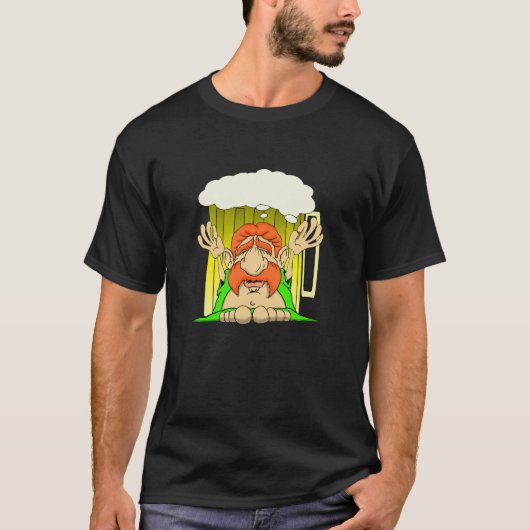 Ierse boeddha de Beer God T-shirt (Voorkant)