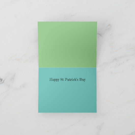 Ierse boerderij kerstkaart feestdagen kaart (Binnen)