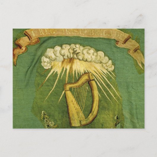 Ierse brigade briefkaart (Voorkant)
