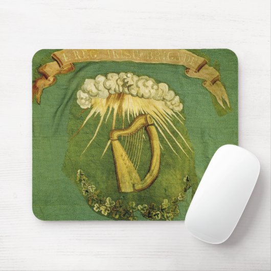 Ierse brigade vlag muismat (Met muis)