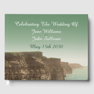 Ierse bruiloft gastenboek Cliffs of Moher